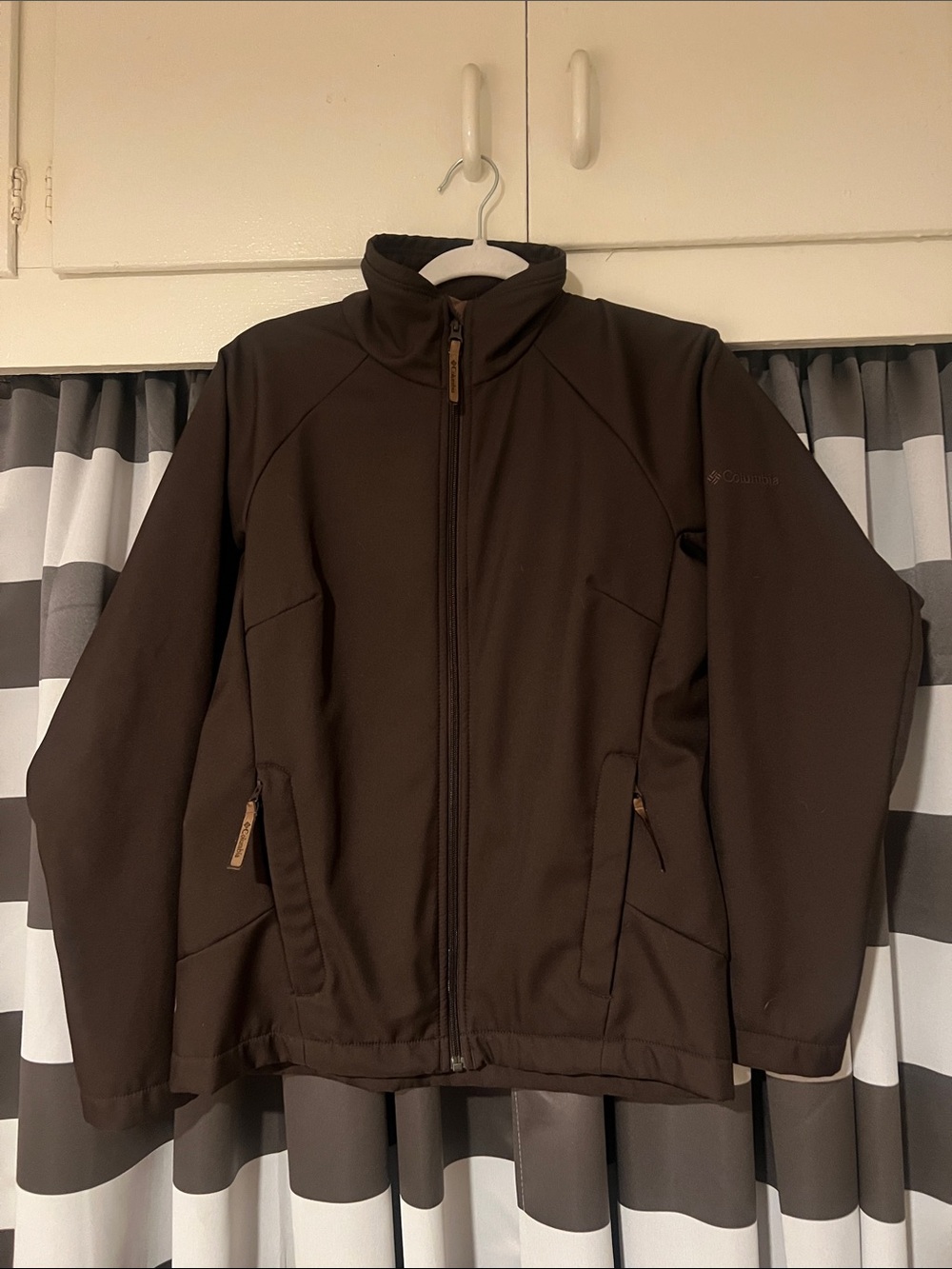 Columbia Brown Lightweight Softshell Jacket